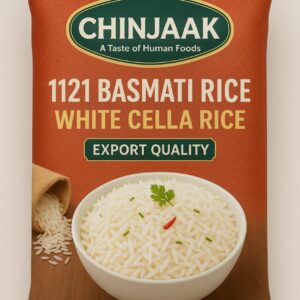 1121 Basmati Rice (White Sella Rice) 50kg/Bag