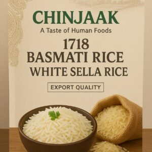 1718 Basmati Rice  (White Sella Rice) 50kg/Bag