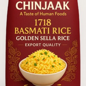 1718 Basmati Rice (Golden Sella Rice) 50kg/Bag