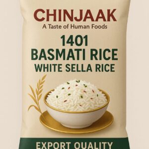 1401 Basmati Rice (White Sella Rice) 50kg/Bag