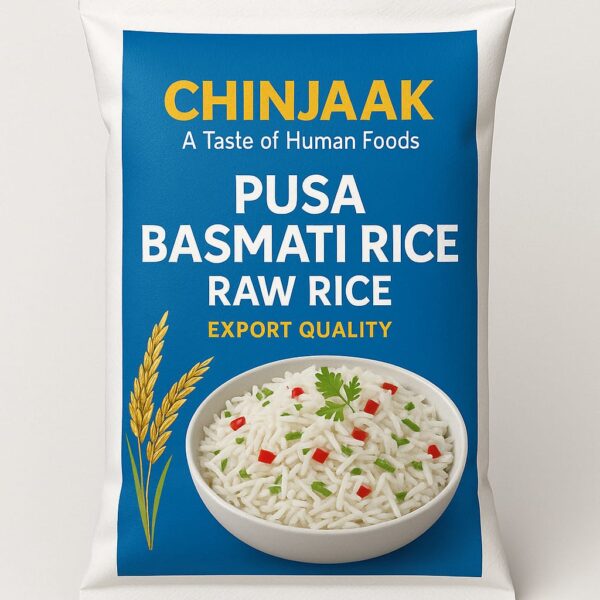 Pusa Basmati Rice (Raw Rice) 50kg/Bag
