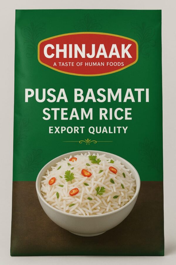 Pusa Basmati Rice (Steam Rice) 50kg/Bag