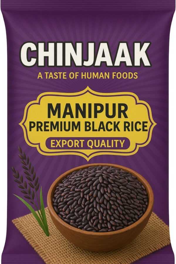 Manipur Premium Black Rice 50kg/Bag